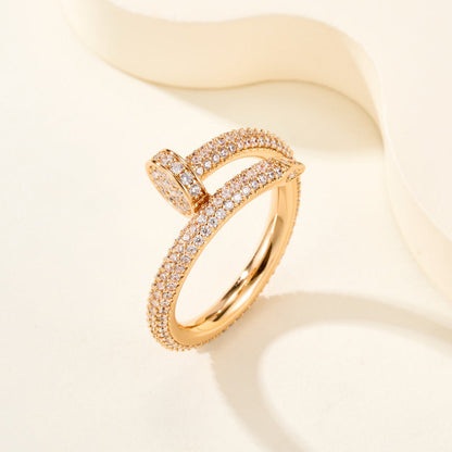 [Eterna Jewels]JUSTE RING 2.6MM FULL DIAMOND
