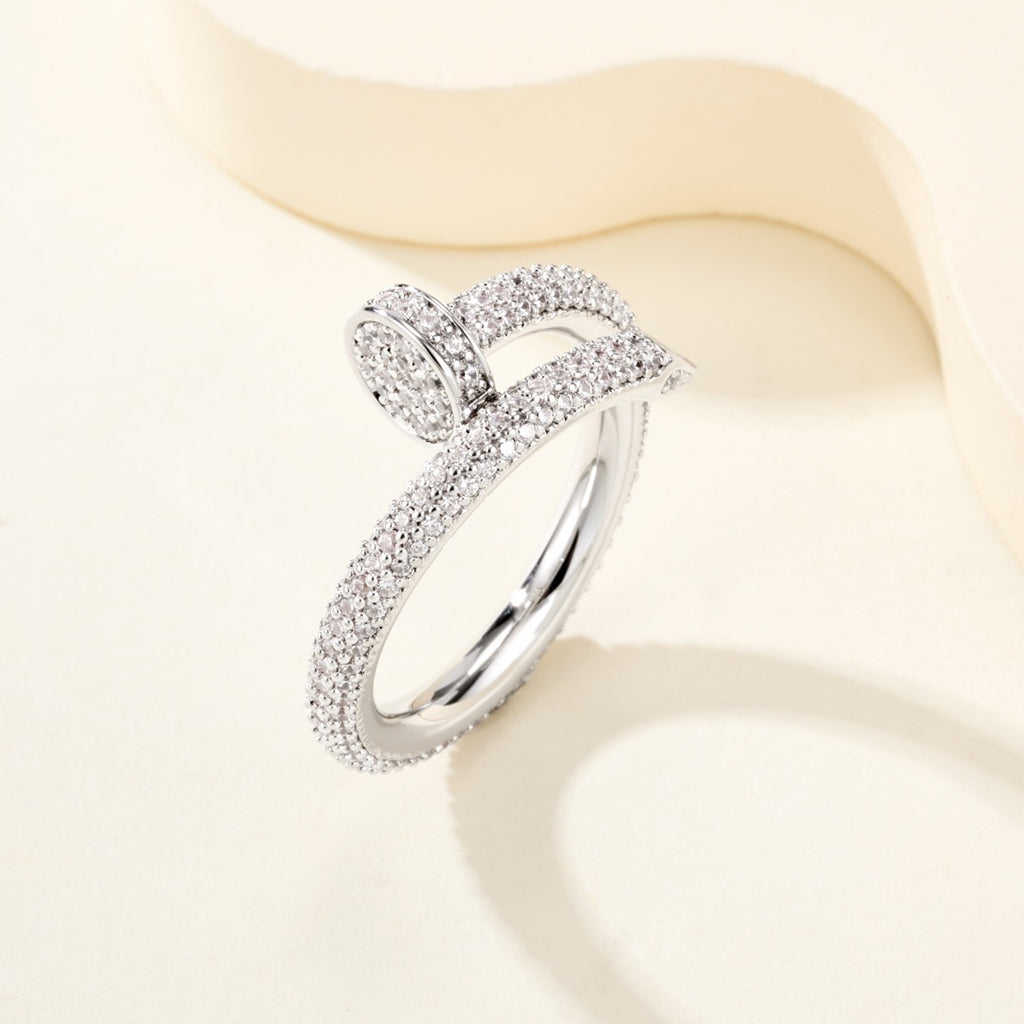[Eterna Jewels]JUSTE RING 2.6MM FULL DIAMOND
