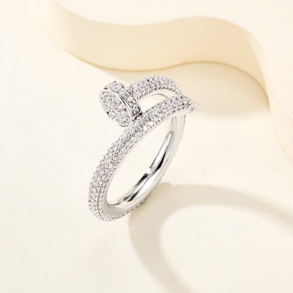 [Eterna Jewels]JUSTE RING 2.6MM FULL DIAMOND