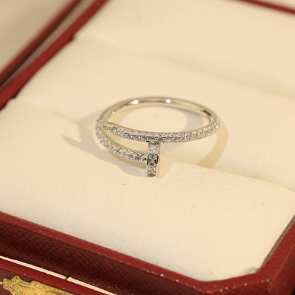 [Eterna Jewels]JUSTE 1.8MM FULL DIAMOND RING