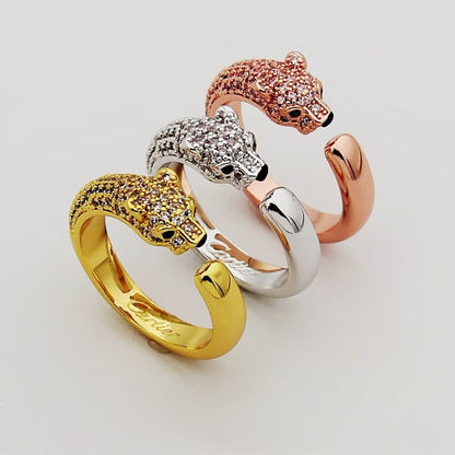 [Eterna Jewels]PANTHERE HALF DIAMOND SMALL RING