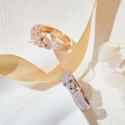 [Eterna Jewels]PANTHERE FULL DIAMOND SMALL RING