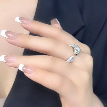 [Eterna Jewels]PANTHERE FULL DIAMOND SMALL RING