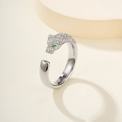 [Eterna Jewels]PANTHERE HALF DIAMOND SMALL RING