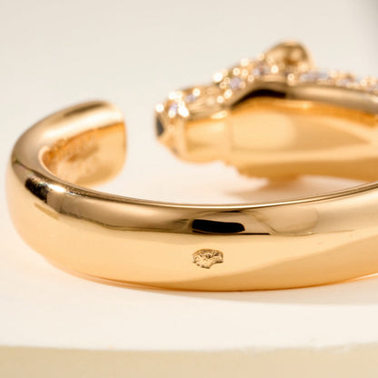 [Eterna Jewels]PANTHERE HALF DIAMOND SMALL RING