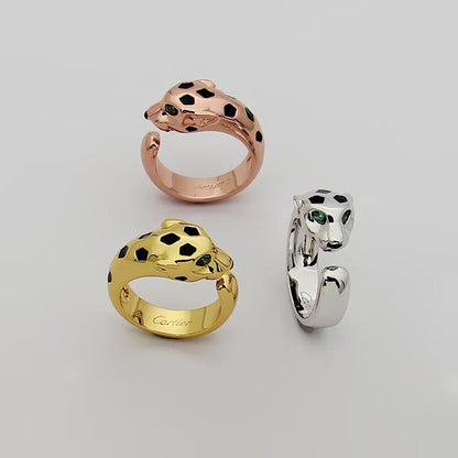 [Eterna Jewels]PANTHERE SPOTTED MEDIUM RING