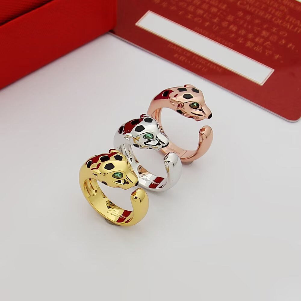 [Eterna Jewels]PANTHERE SPOTTED MEDIUM RING