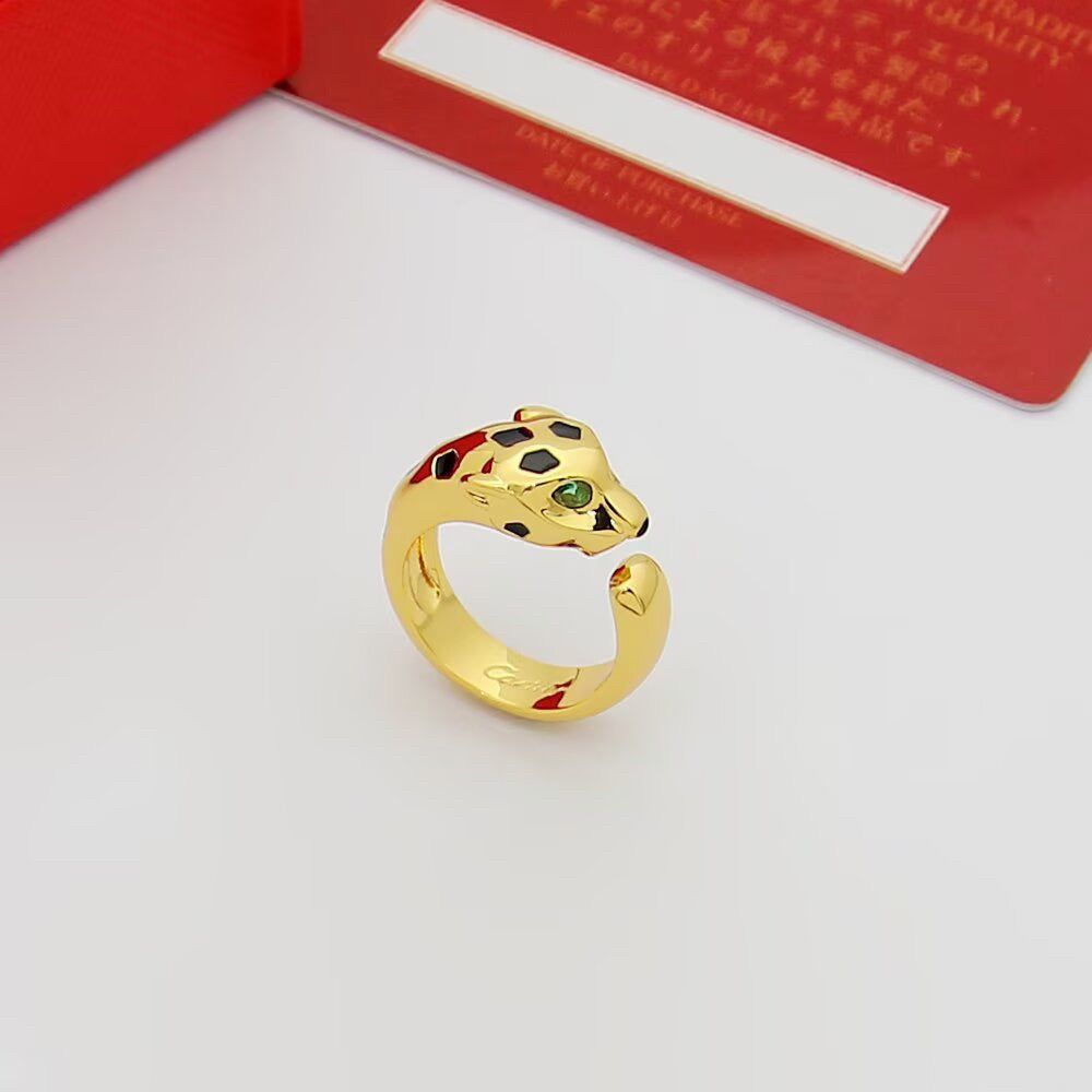 [Eterna Jewels]PANTHERE SPOTTED MEDIUM RING