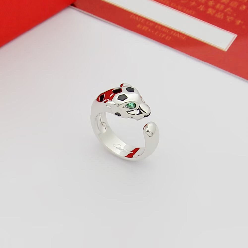 [Eterna Jewels]PANTHERE SPOTTED MEDIUM RING