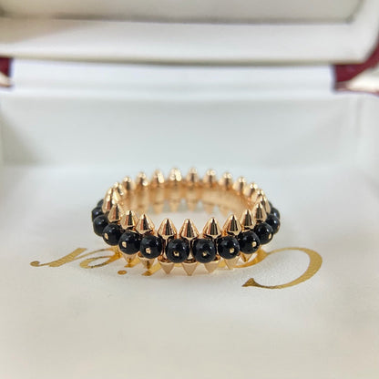 [Eterna Jewels]CLASH 7.9MM AGATE CHALCEDONY RING