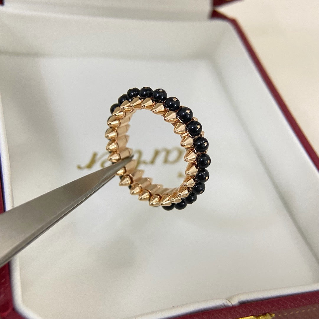 [Eterna Jewels]CLASH 7.9MM AGATE CHALCEDONY RING