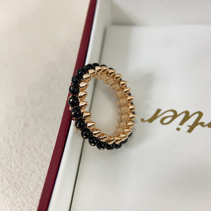 [Eterna Jewels]CLASH 7.9MM AGATE CHALCEDONY RING