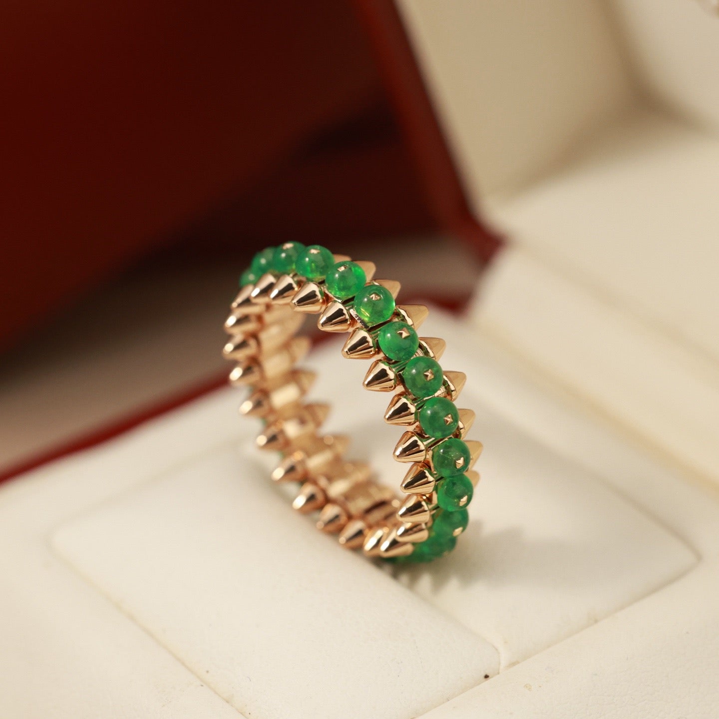 [Eterna Jewels]CLASH 7.9MM AGATE CHALCEDONY RING