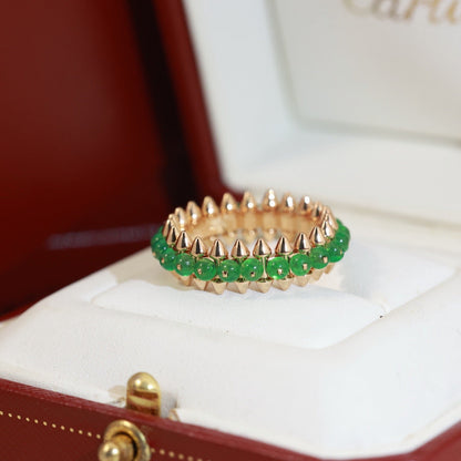[Eterna Jewels]CLASH 7.9MM AGATE CHALCEDONY RING