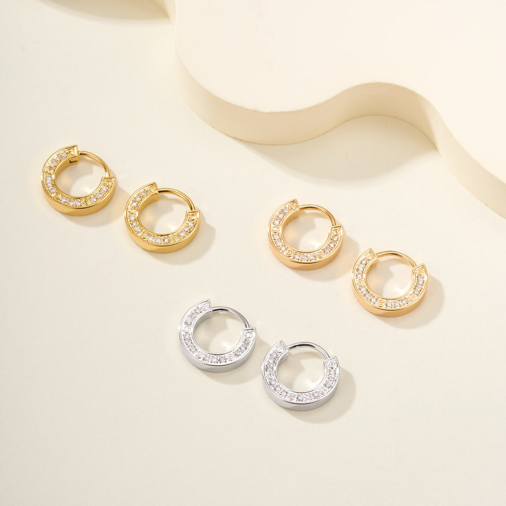 [Eterna Jewels]LOVE DIAMOND EARRINGS
