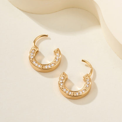 [Eterna Jewels]LOVE DIAMOND EARRINGS