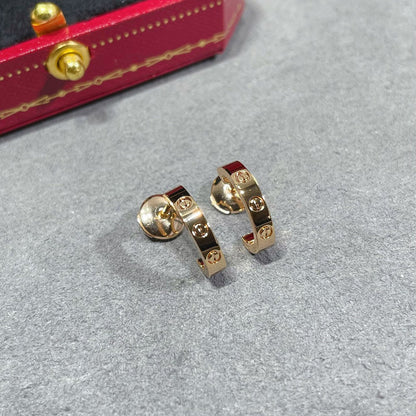 [Eterna Jewels]LOVE EARRINGS 2.65 MM NO DIAMOND SMALL
