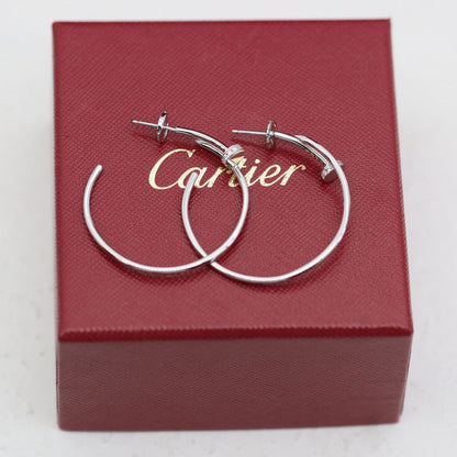 [Eterna Jewels]JUSTE HALF DIAMOND LARGE EARRINGS