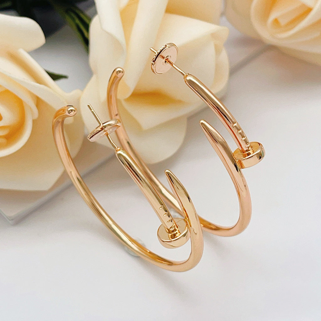 [Eterna Jewels]JUSTE NO DIAMOND LARGE EARRINGS