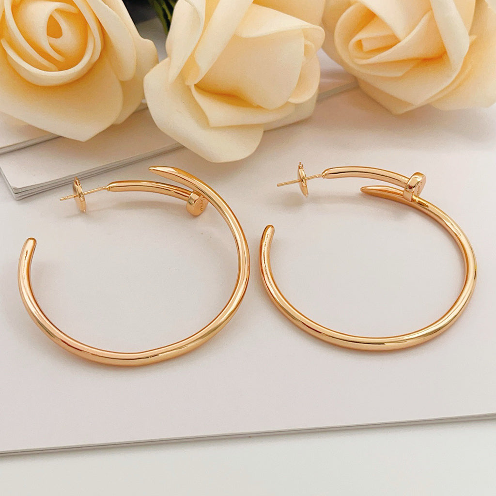 [Eterna Jewels]JUSTE NO DIAMOND LARGE EARRINGS