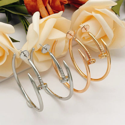 [Eterna Jewels]JUSTE NO DIAMOND LARGE EARRINGS