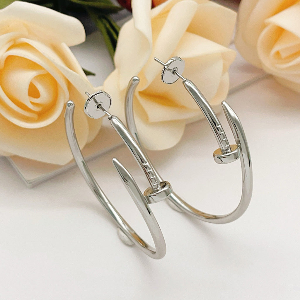 [Eterna Jewels]JUSTE NO DIAMOND LARGE EARRINGS