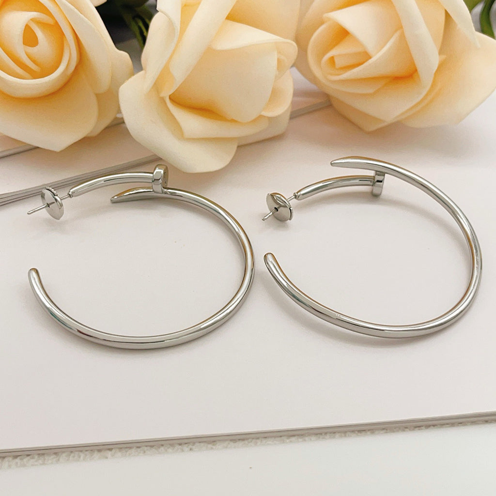 [Eterna Jewels]JUSTE NO DIAMOND LARGE EARRINGS