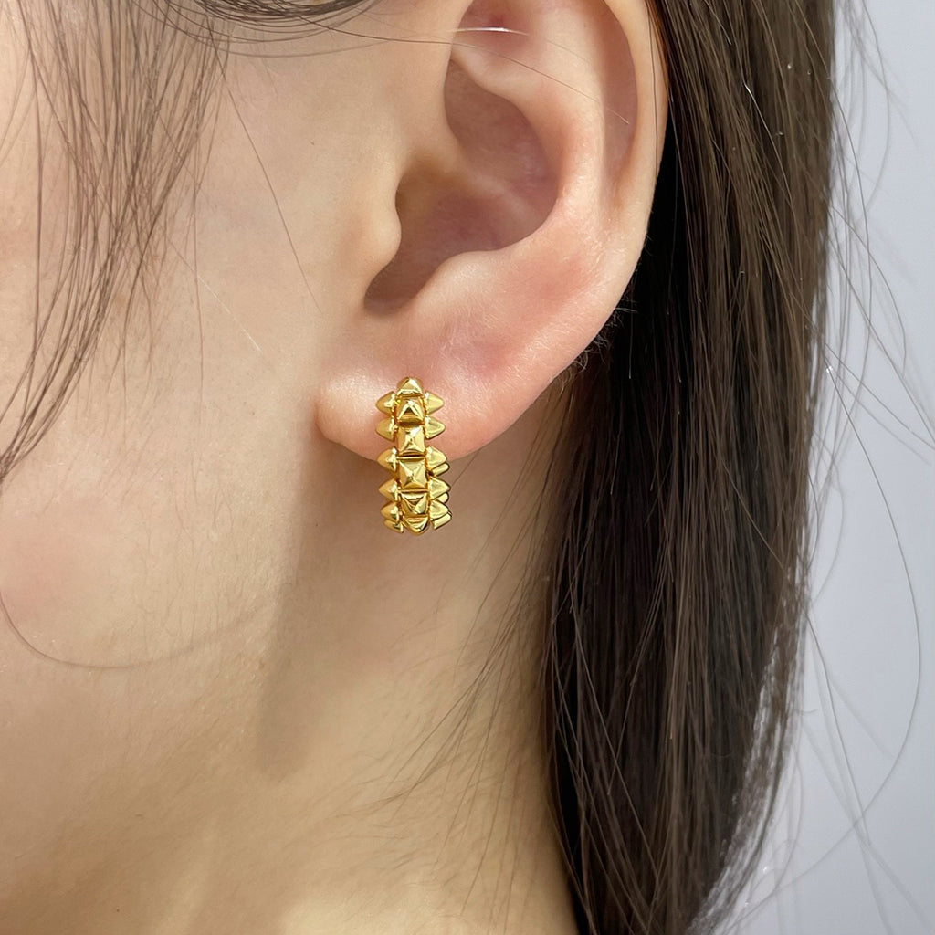 [Eterna Jewels]CLASH MINI HOOP EARRINGS