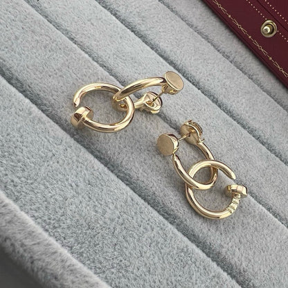 [Eterna Jewels]JUSTE NO DIAMOND DOUBLE EARRINGS