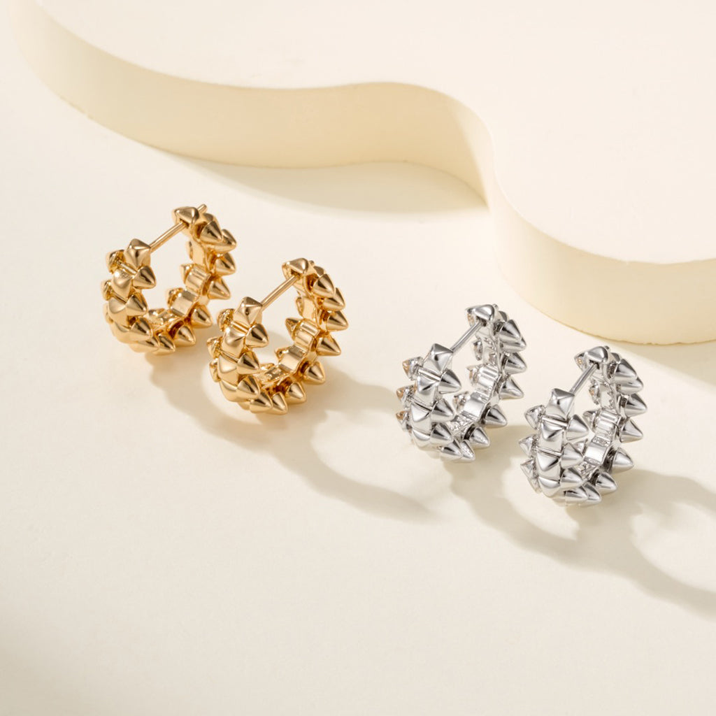 [Eterna Jewels]CLASH MINI HOOP EARRINGS