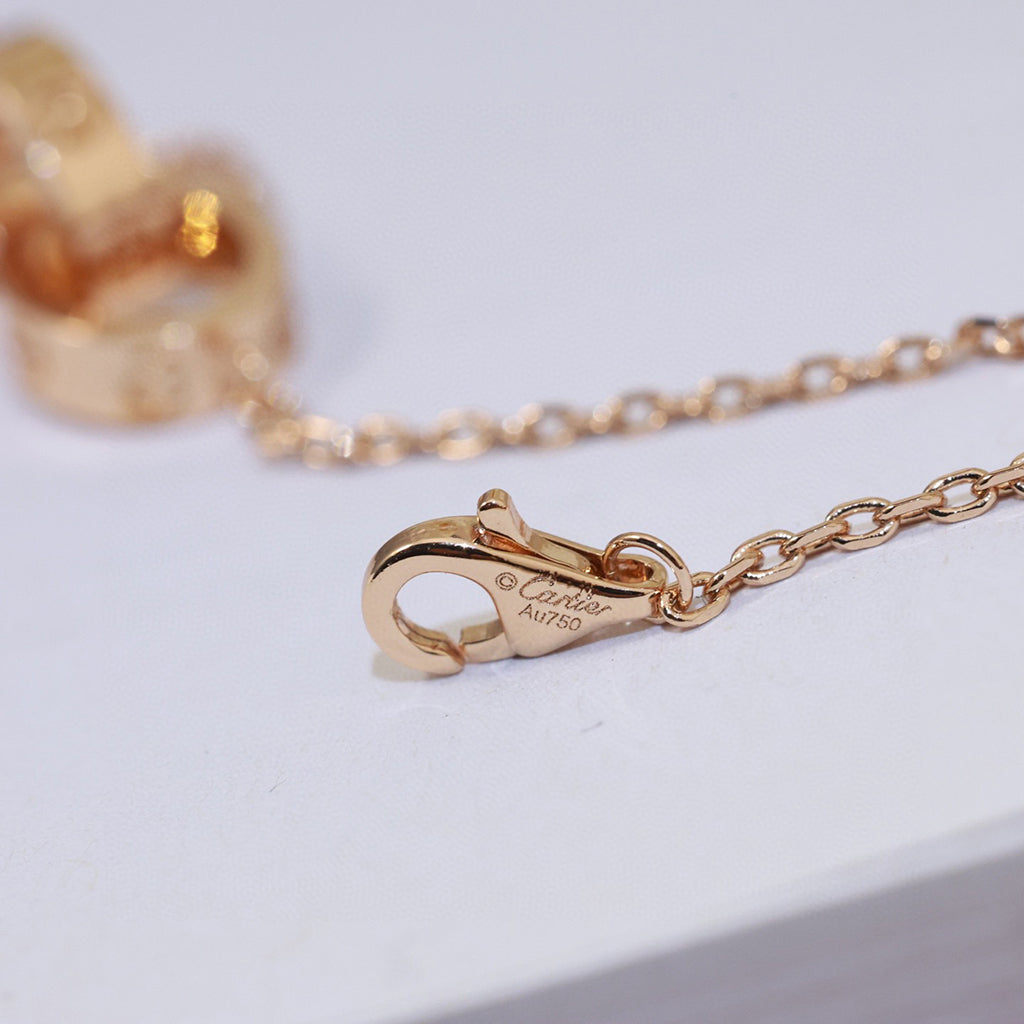 [Eterna Jewels]LOVE DOUBLE RING NECKLACE