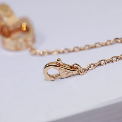 [Eterna Jewels]LOVE DOUBLE RING NECKLACE