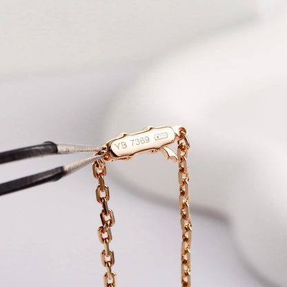 [Eterna Jewels]LOVE NECKLACE 16MM  FULL DIAMOND