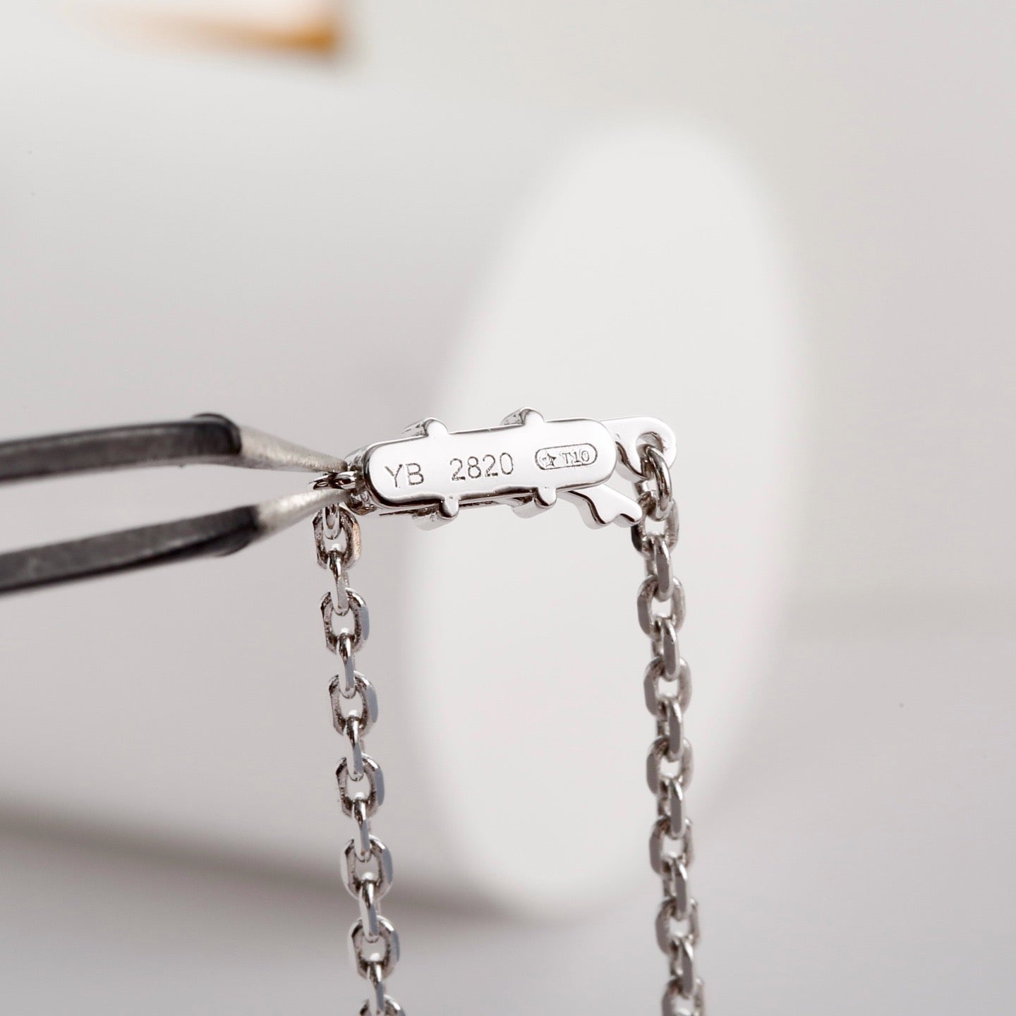 [Eterna Jewels]LOVE NECKLACE 16MM  FULL DIAMOND