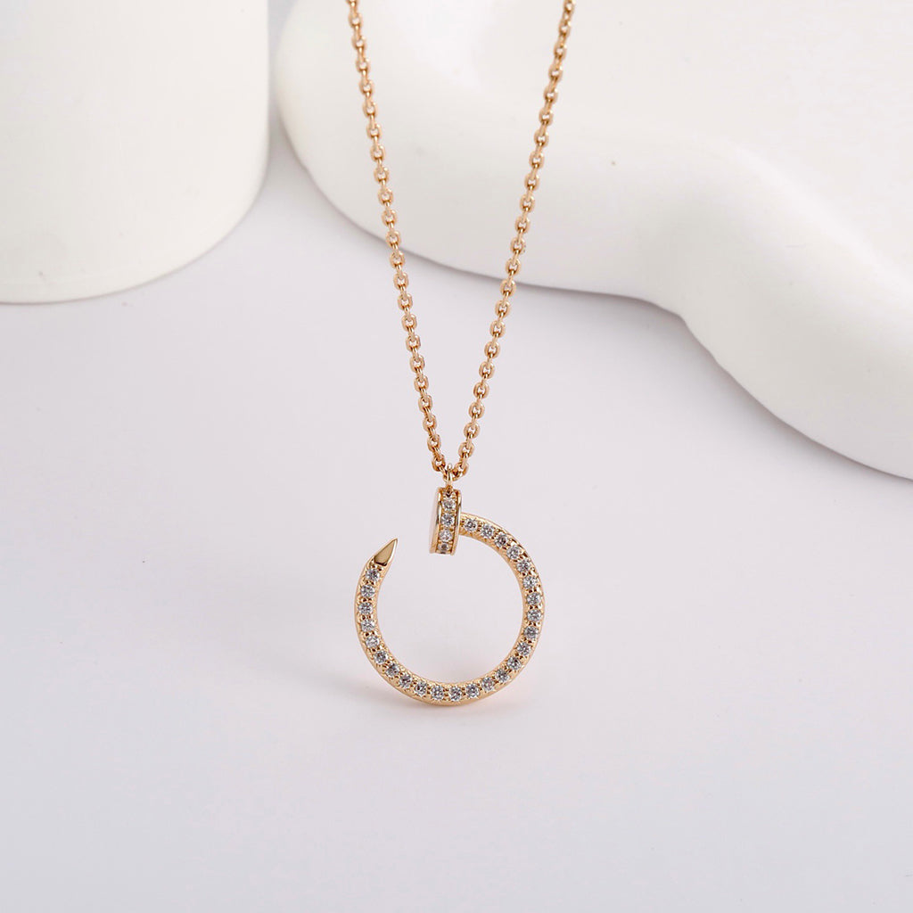 [Eterna Jewels]JUSTE NECKLACE FULL DIAMOND