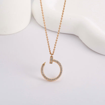 [Eterna Jewels]JUSTE NECKLACE FULL DIAMOND