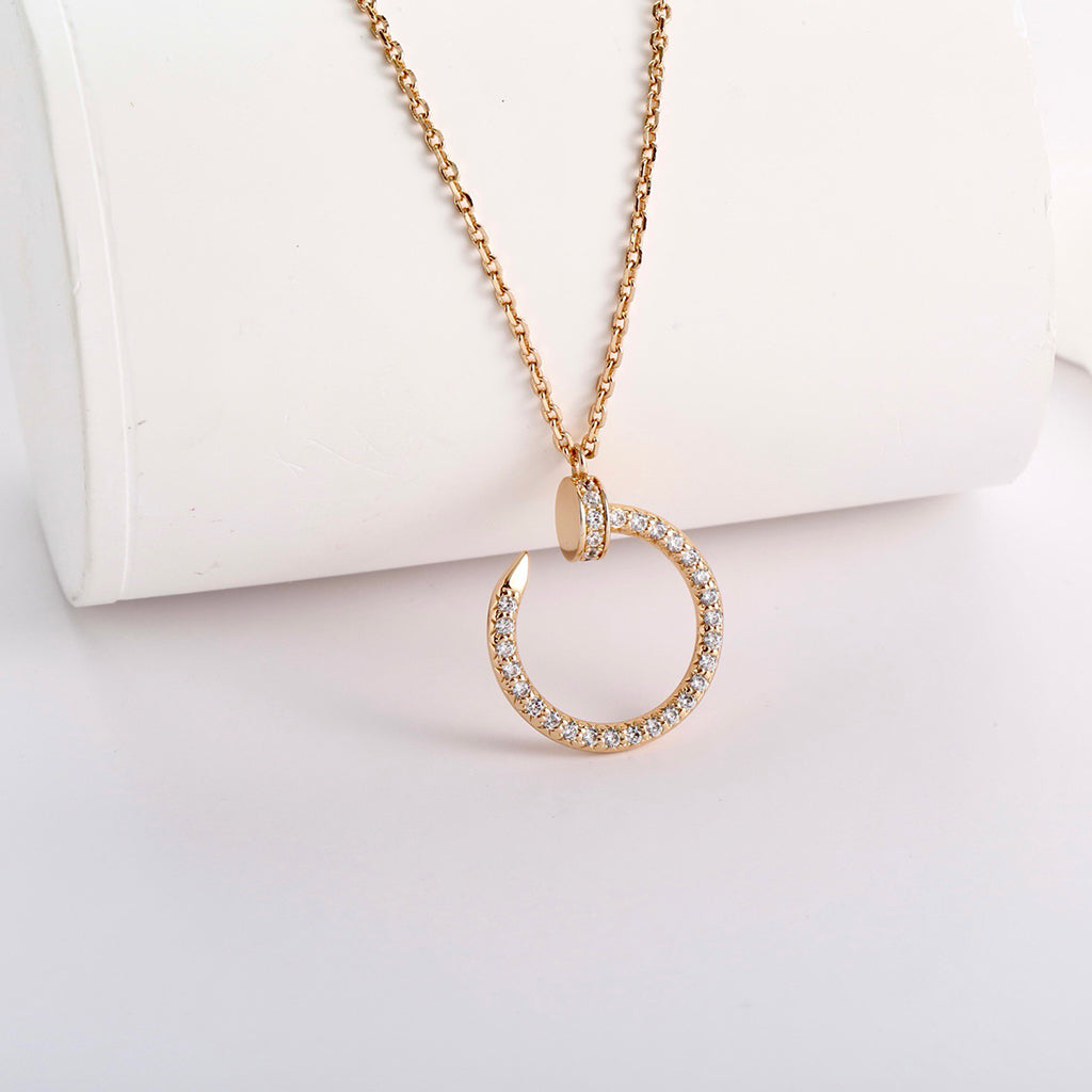 [Eterna Jewels]JUSTE NECKLACE FULL DIAMOND