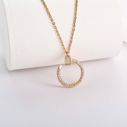 [Eterna Jewels]JUSTE NECKLACE FULL DIAMOND