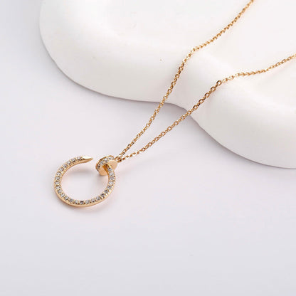 [Eterna Jewels]JUSTE NECKLACE FULL DIAMOND