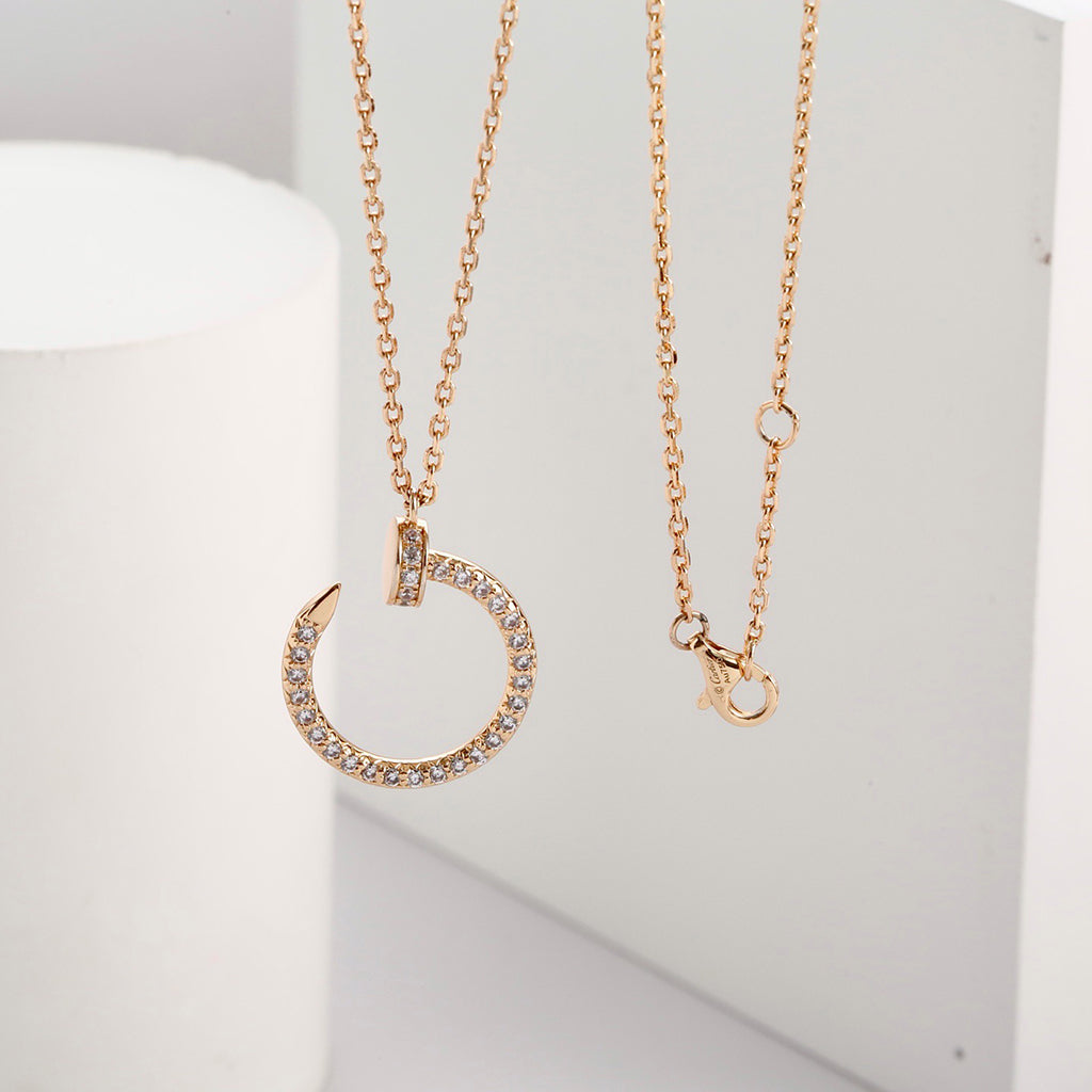 [Eterna Jewels]JUSTE NECKLACE FULL DIAMOND