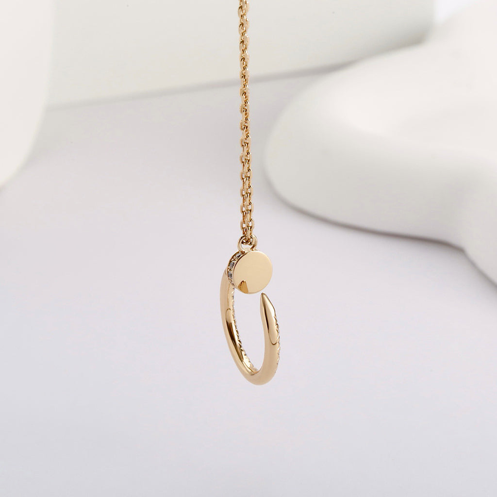 [Eterna Jewels]JUSTE NECKLACE FULL DIAMOND