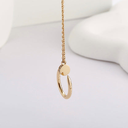 [Eterna Jewels]JUSTE NECKLACE FULL DIAMOND