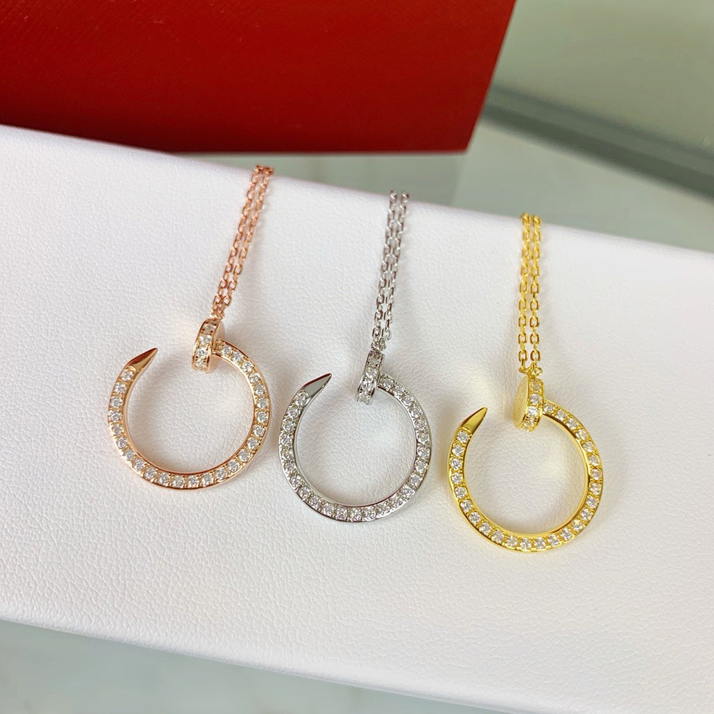 [Eterna Jewels]JUSTE NECKLACE FULL DIAMOND