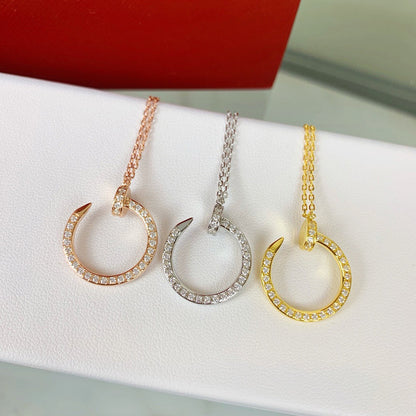 [Eterna Jewels]JUSTE NECKLACE FULL DIAMOND