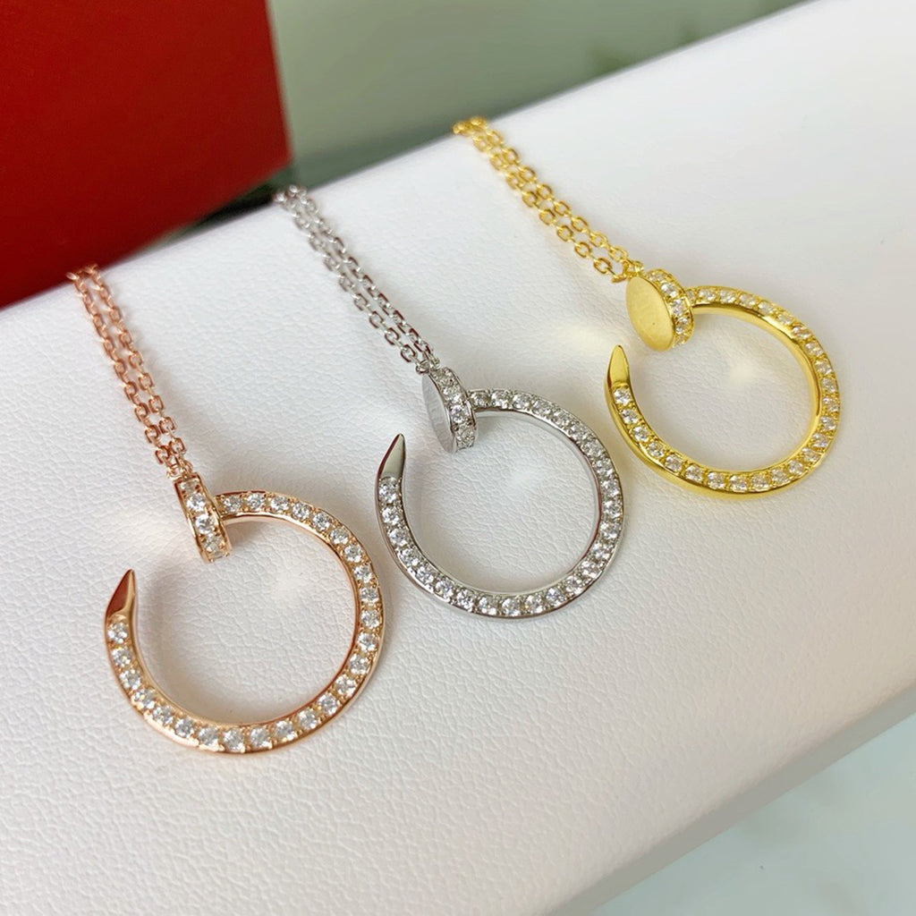 [Eterna Jewels]JUSTE NECKLACE FULL DIAMOND