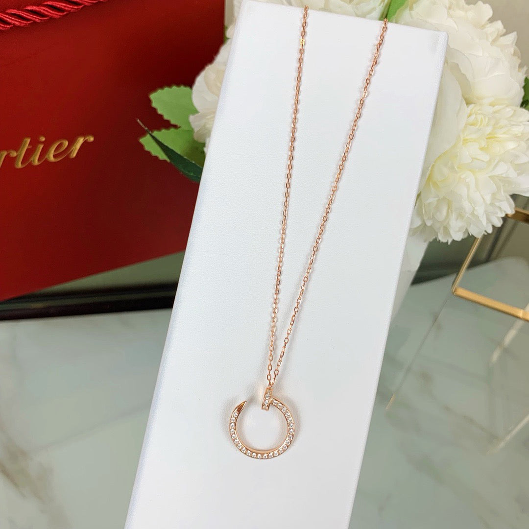 [Eterna Jewels]JUSTE NECKLACE FULL DIAMOND