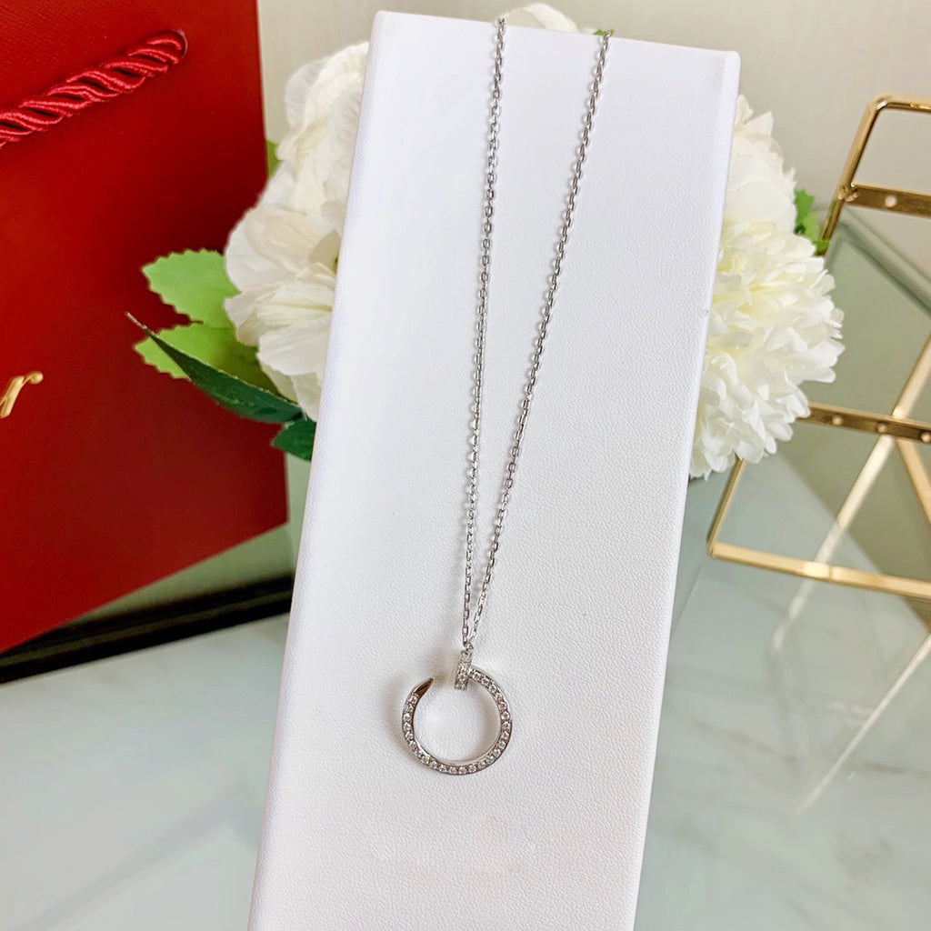 [Eterna Jewels]JUSTE NECKLACE FULL DIAMOND