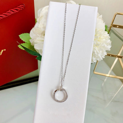 [Eterna Jewels]JUSTE NECKLACE FULL DIAMOND