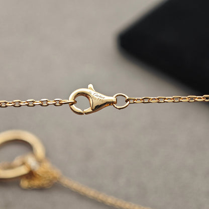 [Eterna Jewels]JUSTE NECKLACE HALF DIAMOND