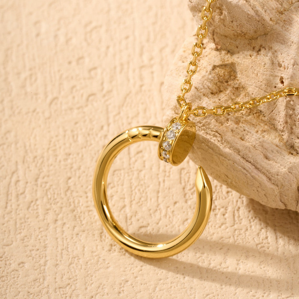 [Eterna Jewels]JUSTE NECKLACE HALF DIAMOND